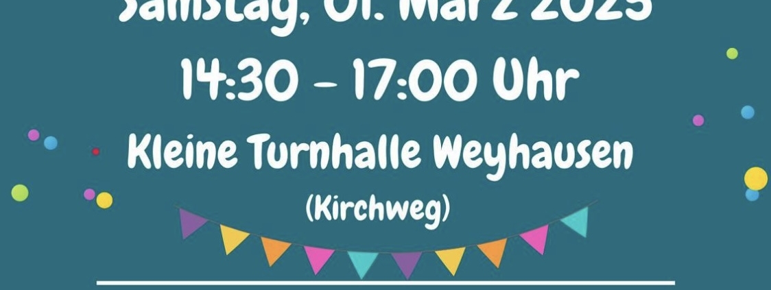 Kinderfasching 2025 Flyer