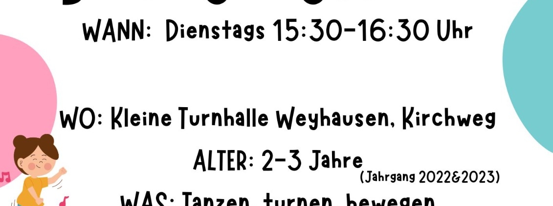 Bewegungsbande beim SC. Weyhausen