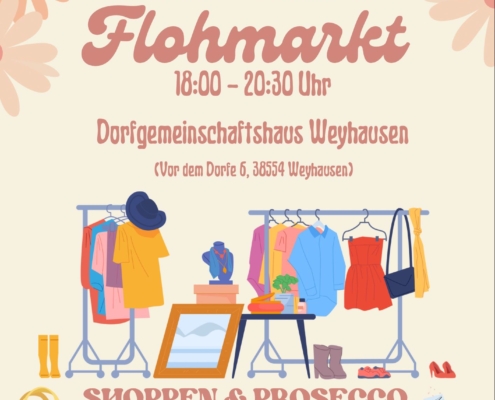 Frauenflohmarkt Flyer